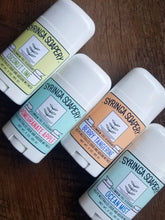 Load image into Gallery viewer, 24-Hour Aluminum-Free Natural Deodorant - Plastic Tube - Syringa Soapery