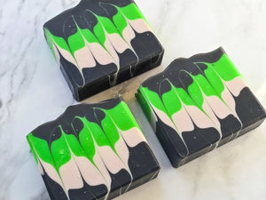 BLACK NO. 1 Artisan Soap - Type O Negative Collection - New Cocoa Butter Formula! - Syringa Soapery