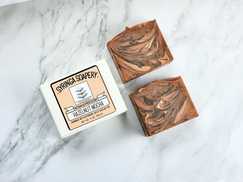 HAZELNUT MOCHA Artisan Soap - Syringa Soapery