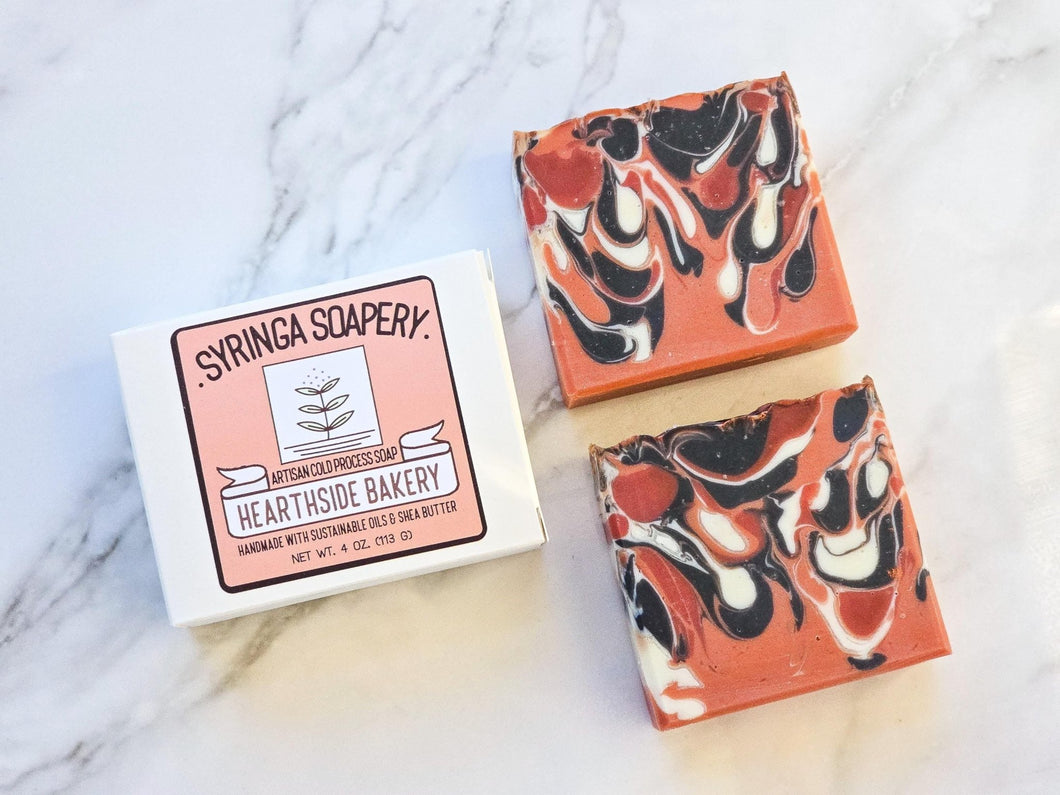 HEARTHSIDE BAKERY Artisan Soap - New Cocoa Butter Formula! - Syringa Soapery