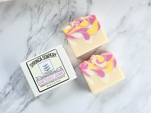 HONEYSUCKLE JASMINE Artisan Soap - Syringa Soapery