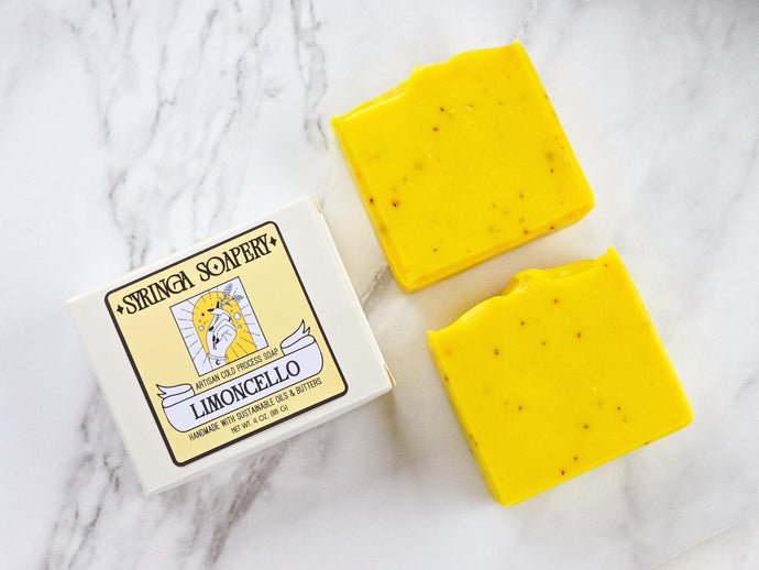 LIMONCELLO Artisan Soap - Double Butter Formula! - Syringa Soapery