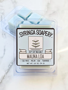 MAUNA LOA 100% Soy Wax Melt - Syringa Soapery