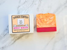 Load image into Gallery viewer, MIDNIGHT MANDARIN Artisan Soap - New Cocoa Butter Formula! - Syringa Soapery