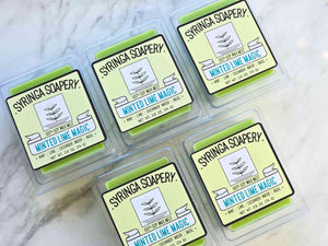 MINTED LIME MAGIC 100% Soy Wax Melt - Syringa Soapery