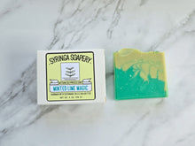 Load image into Gallery viewer, MINTED LIME MAGIC Artisan Soap - Syringa Soapery