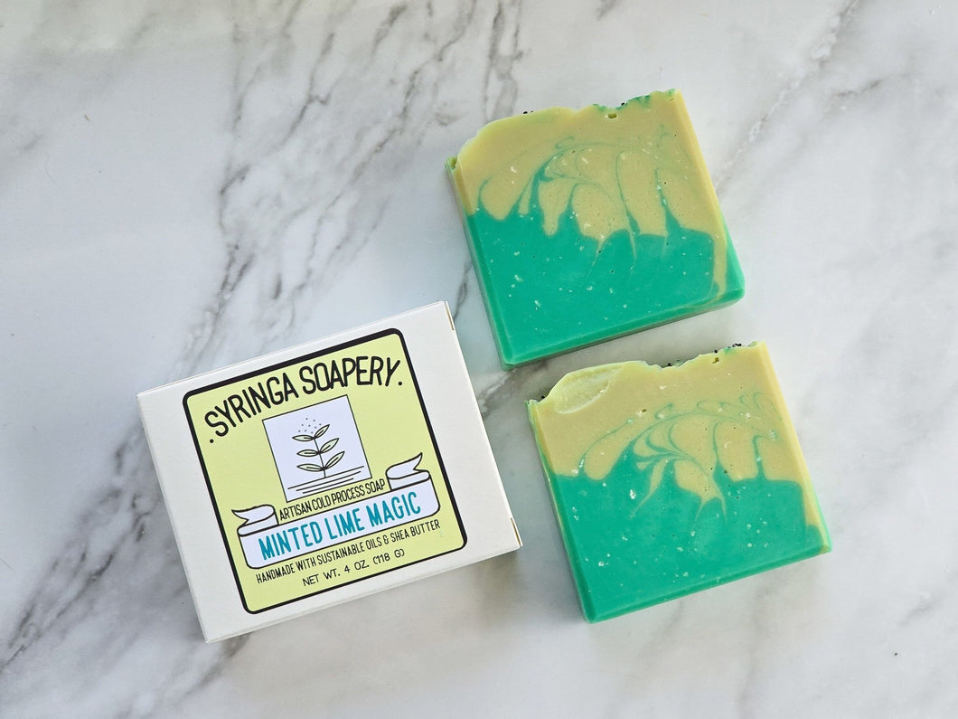 MINTED LIME MAGIC Artisan Soap - Syringa Soapery