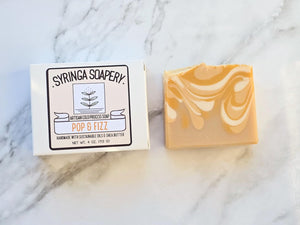 POP & FIZZ Artisan Soap - New Cocoa Butter Formula! - Syringa Soapery