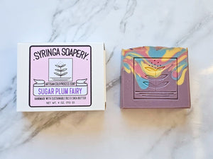 SUGAR PLUM FAIRY Artisan Soap - New Cocoa Butter Formula! - Syringa Soapery