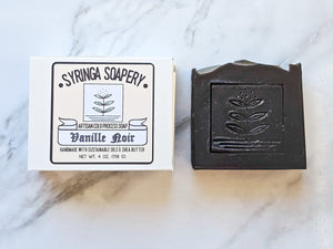 VANILLE NOIR Artisan Soap - New Cocoa Butter Formula! - Syringa Soapery