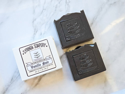 VANILLE NOIR Artisan Soap - New Cocoa Butter Formula! - Syringa Soapery