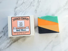 Load image into Gallery viewer, WOLF MOON Artisan Soap - Type O Negative Collection - New Cocoa Butter Formula! - Syringa Soapery