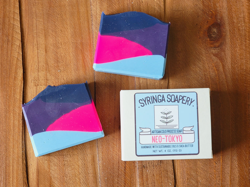 NEO-TOKYO Artisan Soap - Syringa Soapery