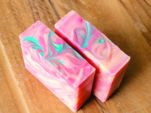 NEON PEACH Artisan Soap - Syringa Soapery