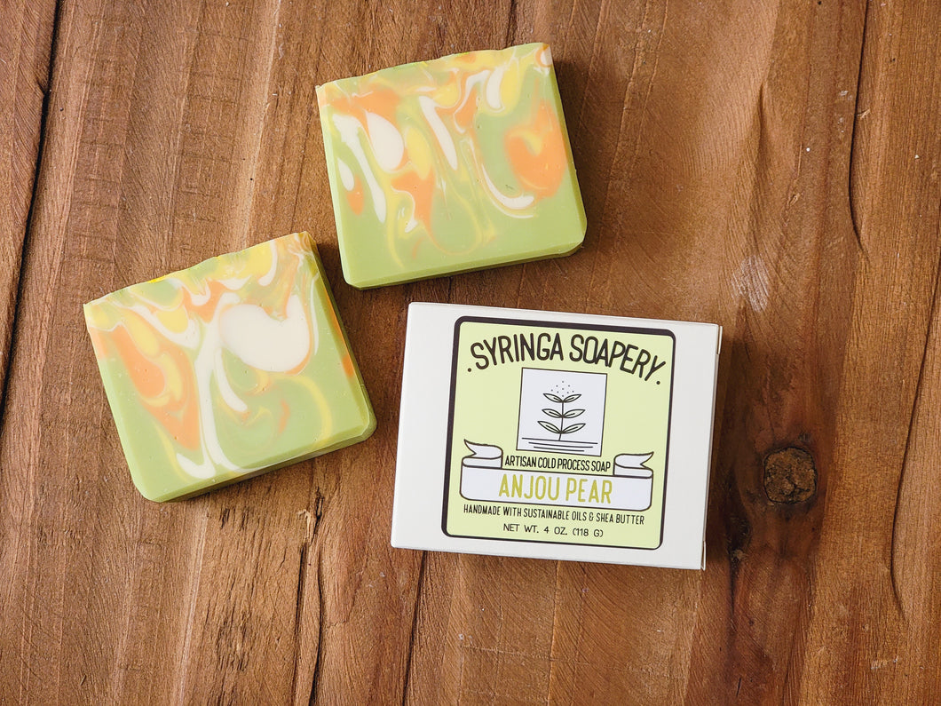 ANJOU PEAR Artisan Soap - Syringa Soapery