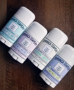 24-Hour Aluminum-Free Natural Deodorant - Plastic Tube - Syringa Soapery
