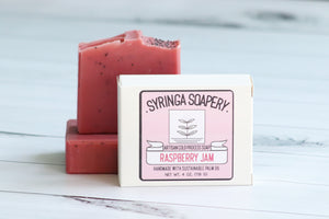 RASPBERRY JAM Artisan Soap - Syringa Soapery