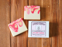 Load image into Gallery viewer, APPLE BERRY CHAMPAGNE Artisan Soap - Syringa Soapery