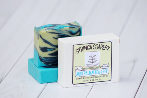 AUSTRALIAN TEA TREE Artisan Soap - Syringa Soapery