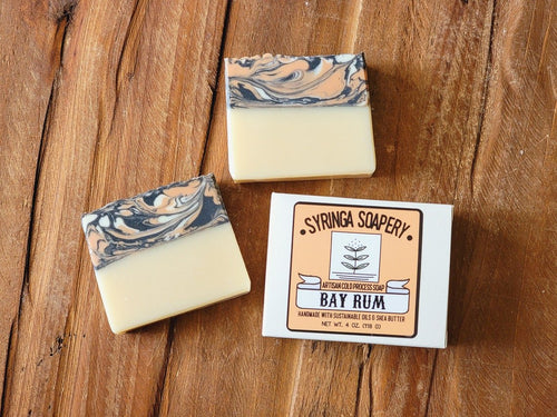 BAY RUM Artisan Soap - Syringa Soapery