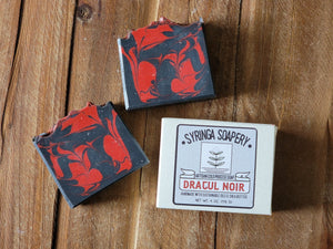DRACUL NOIR Artisan Soap - Syringa Soapery