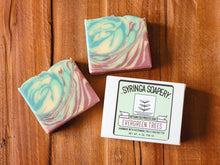 Load image into Gallery viewer, EVERGREEN TREES Artisan Soap - Syringa Soapery