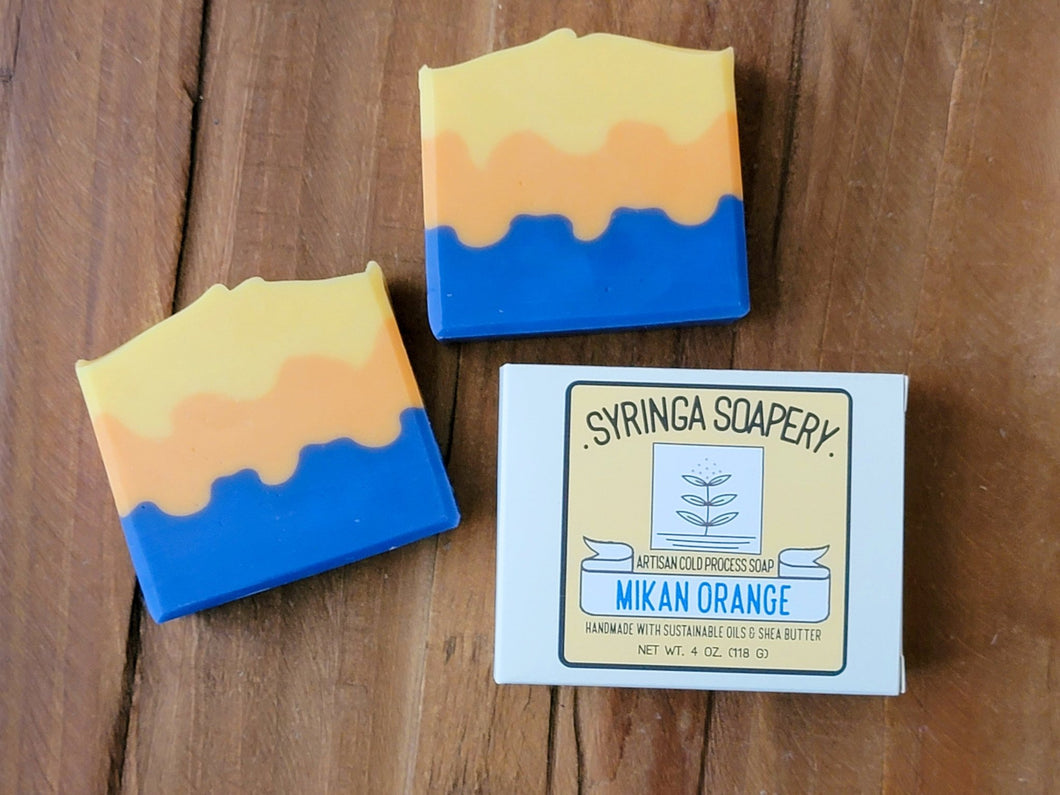 MIKAN ORANGE Artisan Soap - Syringa Soapery