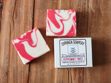 Load image into Gallery viewer, PEPPERMINT TWIST Artisan Soap - Syringa Soapery